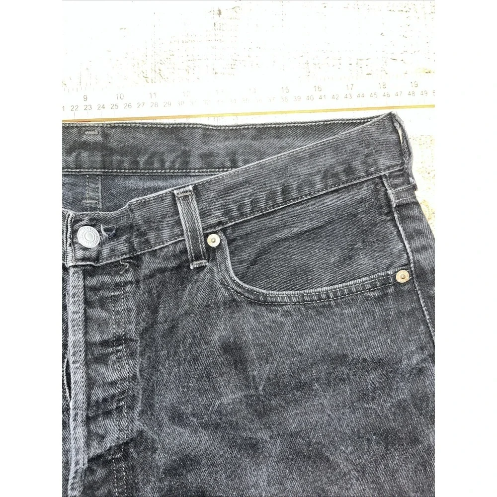 Vintage Levis Jean Men's Size 38 Black 501 90s Made In USA (2690)